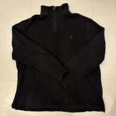 Polo by Ralph Lauren ブラック ジップアップ トレーナー L