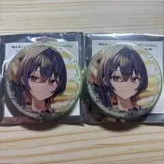 ロシデレ　更科茅咲　原作画　ドレス　缶バッジ　2点セット