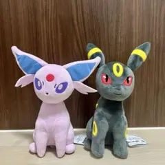 ポケモン もふぐっとぬいぐるみ イーブイフレンズ エーフィ ブラッキー