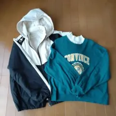 C.O.L.Z.A フード付きジャケットとスウェットセット