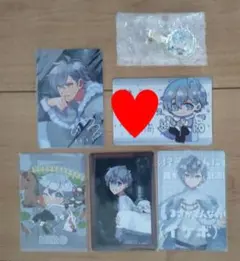 【まとめ売り】カラフルピーチ　ミュージアム トレカ(コンプ) + ピン ヒロ