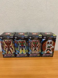 新品★仮面ライダーオーズwith40th編ワーコレ賞全4種　一番くじ
