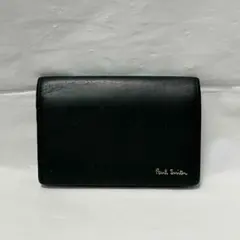폴 스미스 폴 스미스 명함 홀더 블랙 가죽