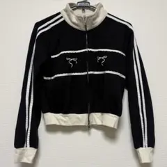 A'GEM/9 × .komリボンスポーツジャージ ブラック