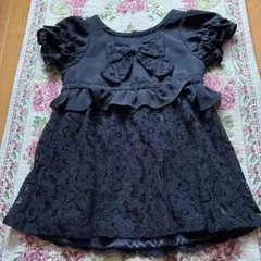 anyFAM フォーマルワンピース　ブラックsize90