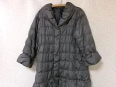 91087 レディース　ダウンコート　ブラウン　L