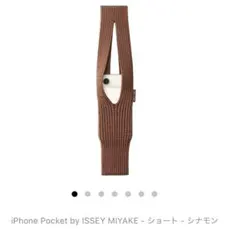 Apple iPhone Pocket by ISSEY MIYAKEピーコック - メルカリ