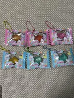 サンリオ グミチュアチャームとミニポーチ6個セット