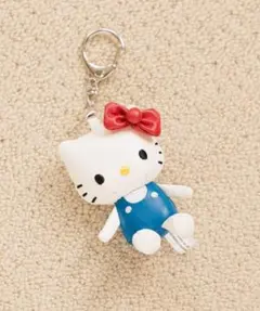 《新品》ローリーズファーム　Me % HELLO KITTY ぬいキーホルダー