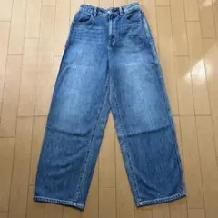 グローバルワーク　GOODデニムバギーパンツ Sサイズ