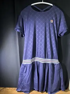 LサイズFILA テニスウェア ワンピース ネイビー街着にも¥14080の品 LサイズFILA テニスウェア ワンピース ネイビー街着にも¥14080の品