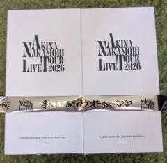 中森明菜 LIVE 2026 東京 バースデー⭐︎デザインチケットと銀テープ