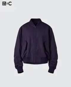 UNIQLO ボマージャケット ブラック XL 男女兼用