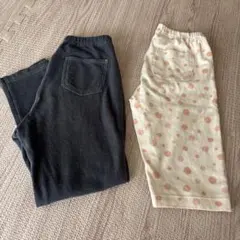 ユニクロ　レギンス2点セット　サイズ110.120