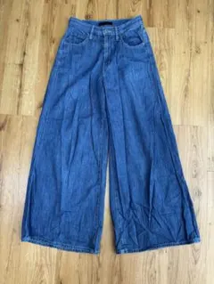 UNIQLO ワイドパンツ　M