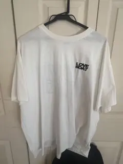 LOVE BOAT 半袖Tシャツ ホワイト レオパードロゴ Mのサムネイル