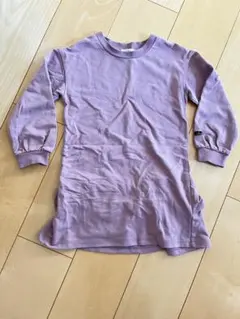 ブランシェス　ワンピース　ラベンダー　110