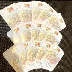 東京ディズニーシー　ダッフィー&フレンズ　限定ステッカー　15枚　シール