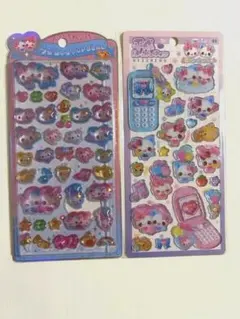 うるちゅるpopseal・平成はっぴーフォン まじかるみゅーちゃん 2枚