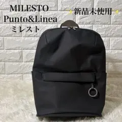 ✨新品未使用 ✨ MILESTO リュック 黒 A4 PC収納 軽量大容量 通勤
