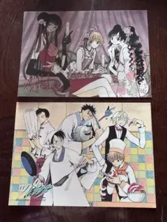 CLAMP xxxHOLiCコミック購入特典　ポストカード型カレンダー