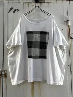OLD NAVY オーバーサイズ Tシャツ ホワイト 古着 00s 90s
