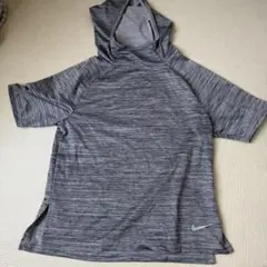 Nike DRI-FIT フード付きトップス グレー