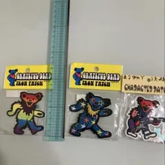 グレイトフル・デッド アイロンワッペン3点セット　アップリケ
