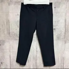 Calvin Klein スラックス ウール 厚地 黒　ブラック　メンズ