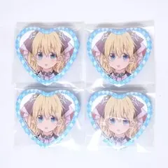 ある姫 韓国 コラボカフェ アタナシア 缶バッジ 4点セット