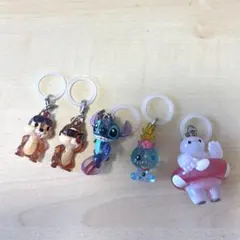 ディズニー　summer めじるしアクセサリー　ガチャガチャ