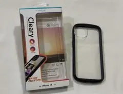 LEPLUS Cleary iPhone 14 / 13 ケース　ダークグレー