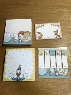 ディズニー ドナルドダック メモ用紙セット