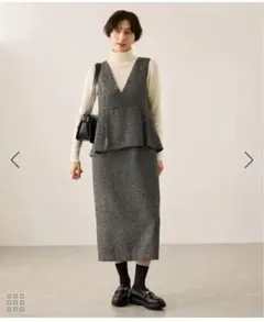 新品未使用 ロペピクニック　ジャンパースカート