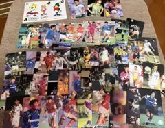 当時物・レア カルビー Jリーグチップスカード 46枚 1992年 三浦知良