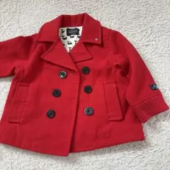 90 おしゃれPコート　ブルーアズール