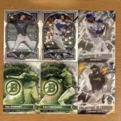 2026 bowman MLB インサート　6枚セット