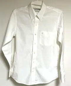 【FLASH REPORT】M ホワイトシャツ　長袖　ボタンダウン