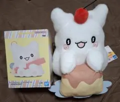 はなまるおばけ　フィギュア　プリン付きぬいぐるみ　セット