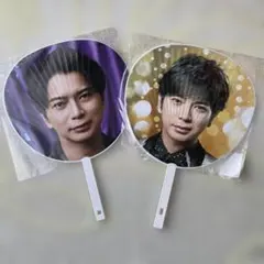 ARASHI 松本潤ジャンボうちわ２本セット