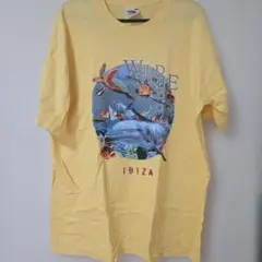 FRUIT OF THE LOOM WILD LIFE IBIZA Tシャツ L