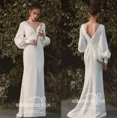 SIMPLY SEVEN ホワイトウェディングドレス