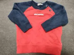 MIKI HOUSE トレーナー 80サイズ 赤/紺