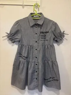 美品 ALGY チェックワンピース XS