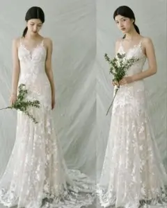 【美品】前撮り　ウェディングドレス　ミートスウィート