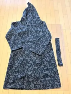 ETRE TOKYO☆サッカーストレッチフードブルゾン 新品未使用 チェック