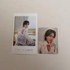 EBiDAN エビライ M!LK 山中柔太朗 ミニフォト 左 Y東2枚セット