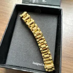 KING ICE ゴールドベルトブレスレット