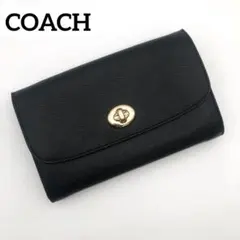 R コーチ　COACH ブラック バッグ　長財布