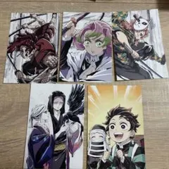 鬼滅の刃 全集中展 ポストカード 5枚セット